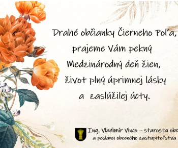 Aktuality / Medzinárodný deň žien (MDŽ)  - foto