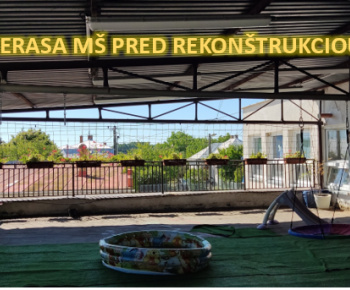 Aktuality / Rekonštrukcia Materskej školy Čierne Pole  - foto