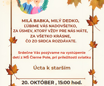 Aktuality / Mesiac úcty k starším - foto