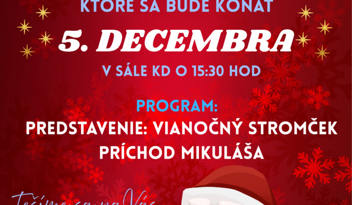 Aktuality / Pozvánka MIKULÁŠ - foto