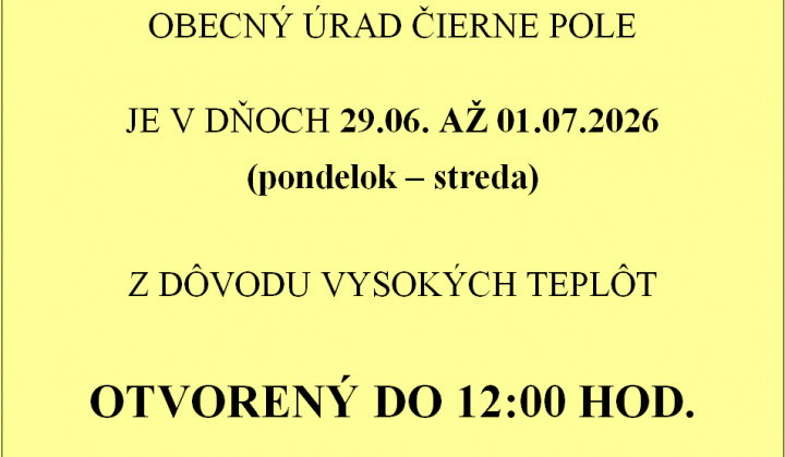 Aktuality / Vysoké teploty  - foto