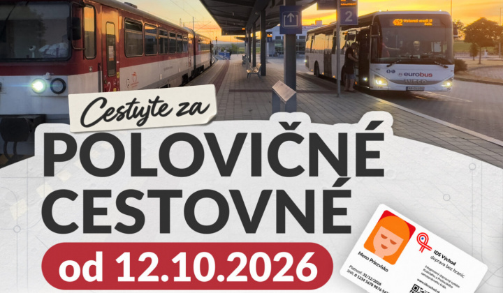 Aktuality / Dočasné zníženie cestovného v regionálnych autobusoch na východe Slovenska - foto