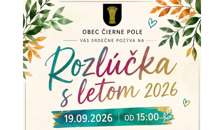 Rozlúčka s letom 2026
