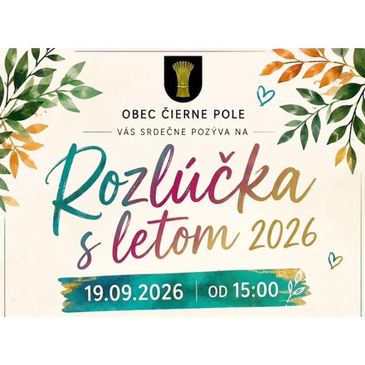 Rozlúčka s letom 2026